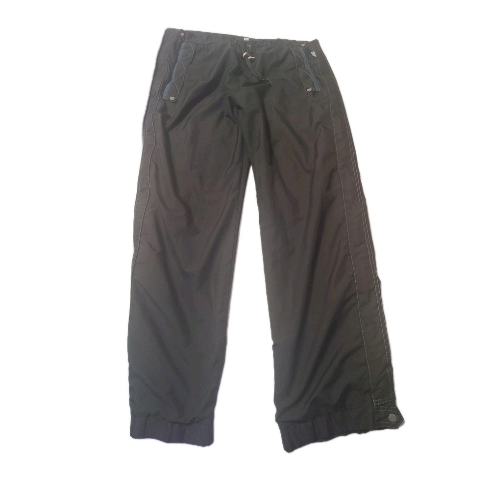 Vaude Sympatex Waterproof Windproof Snow Ski Pants Black‎ Size L 42x31 Outdoor